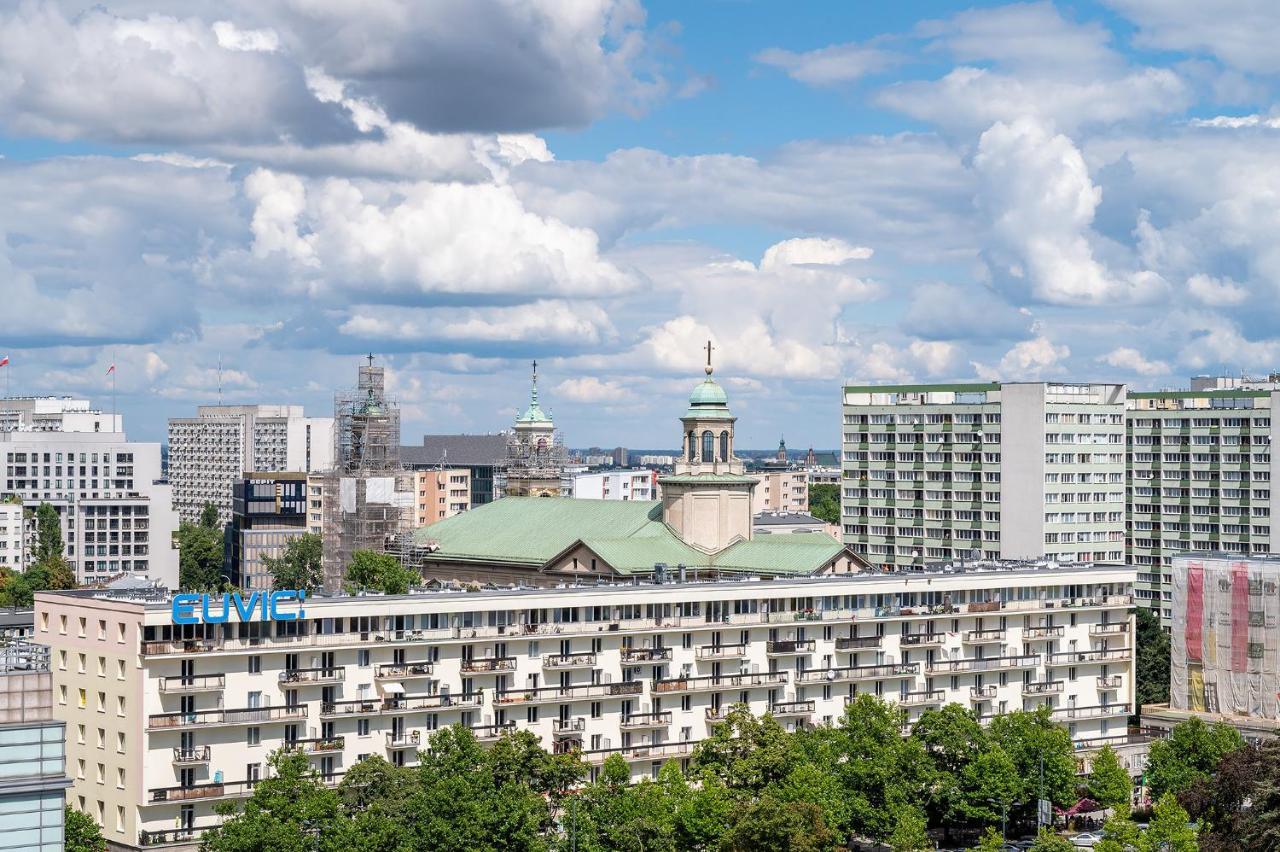 Sliska 3 - Studio - 100M Od Zlotych Tarasow Oraz 200M Od Dworca Centralnego, Piekny Widok Na Panorame Warszawy - Wifi - Smart Tv 55 Cali - Better Rental Варшава Екстериор снимка